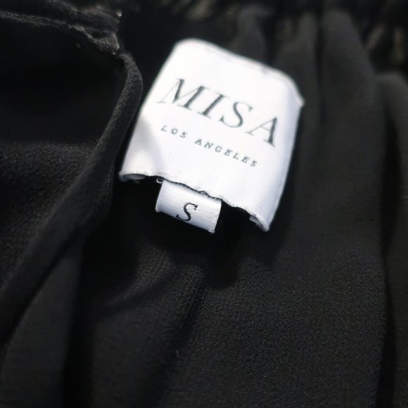 Misa Los Angeles Black Mini Dress - Picture 10 of 10